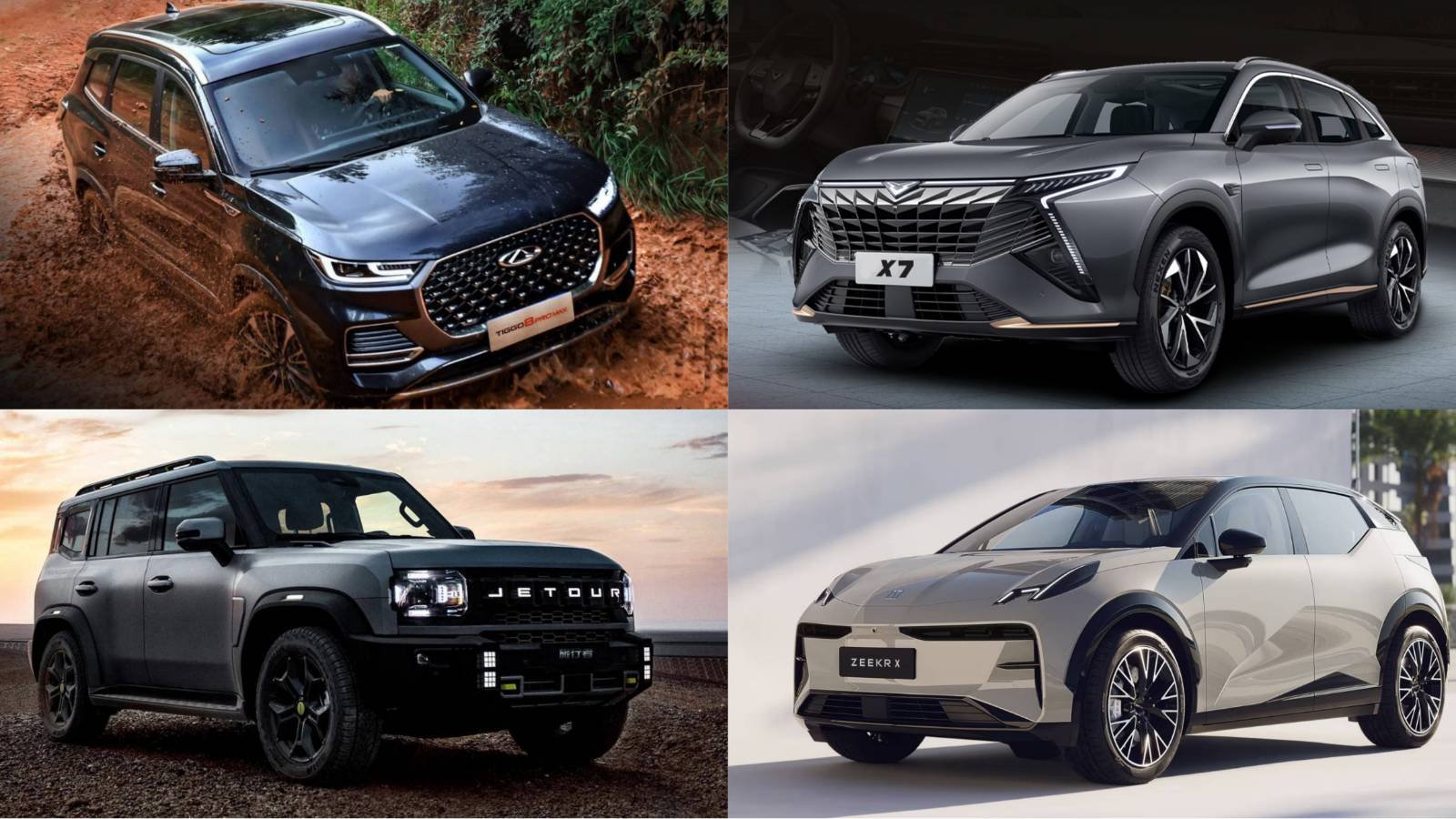 Top 10 Chinese SUVs for Export in 2025